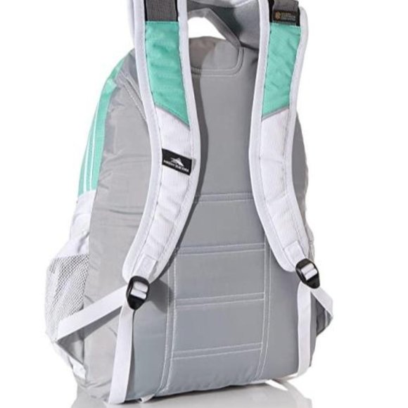 NWT High Sierra Backpack Waterproof Commute Hike Business Travel Teal White Gray main image 9